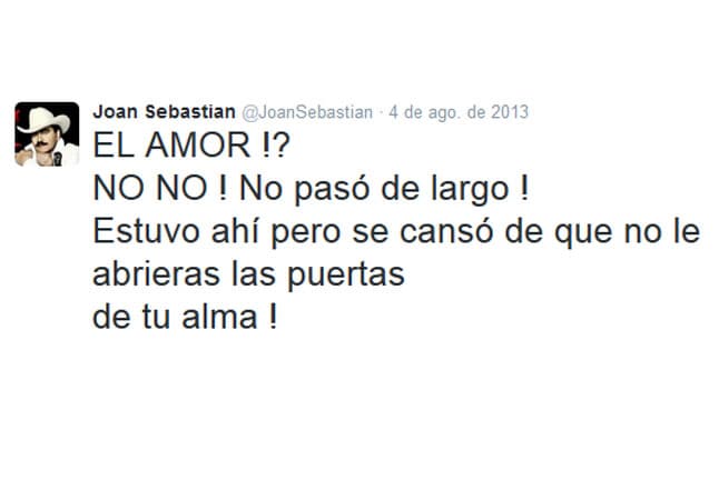 Llamado 'El Poeta del Pueblo', estas son algunas letras que nos dejaron sus canciones.