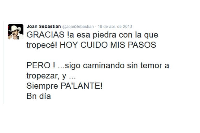 Llamado 'El Poeta del Pueblo', estas son algunas letras que nos dejaron sus canciones.