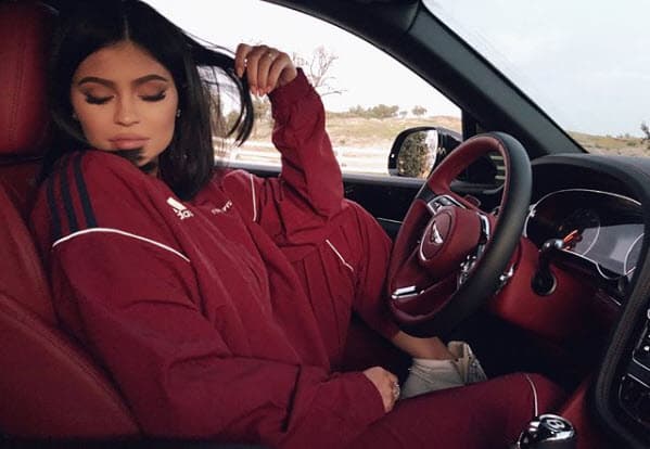 A pocos días de haber conocido la maternidad, la empresaria de 20 años compartió esta foto con sus millones de seguidores.