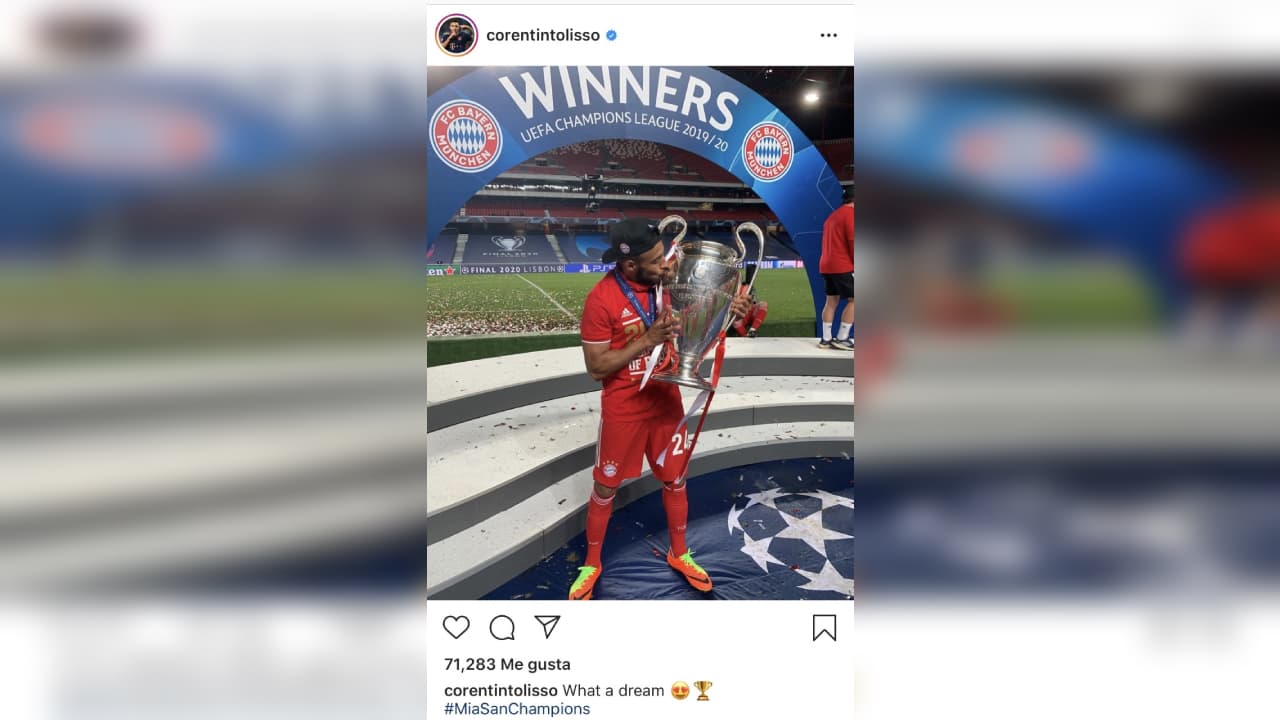 Bayern derrota 0-1 al PSG en la final de la UEFA Champions League, y los alemanes inundan las redes sociales con las celebraciones del sexto título.