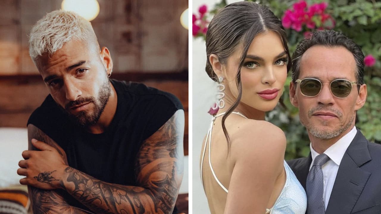 Maluma festejó su cumpleaños con Marc Anthony previo a su boda con Nadia Ferreira