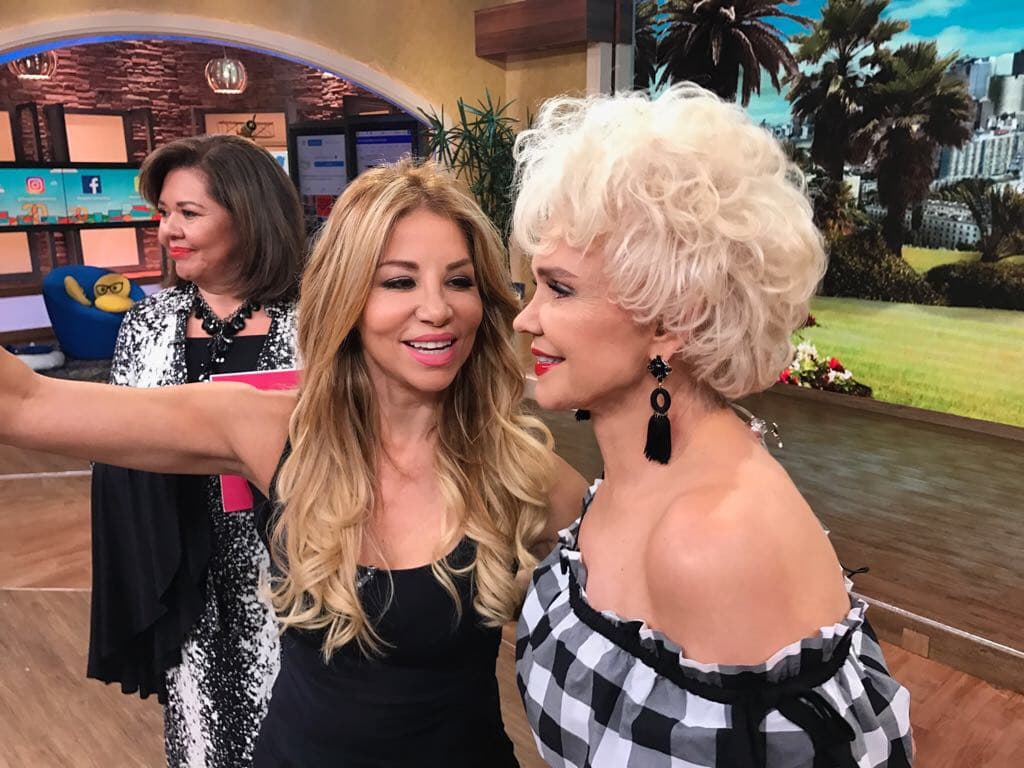 Siempre que vuelve a Despierta América, Charytín se siente como en su casa.