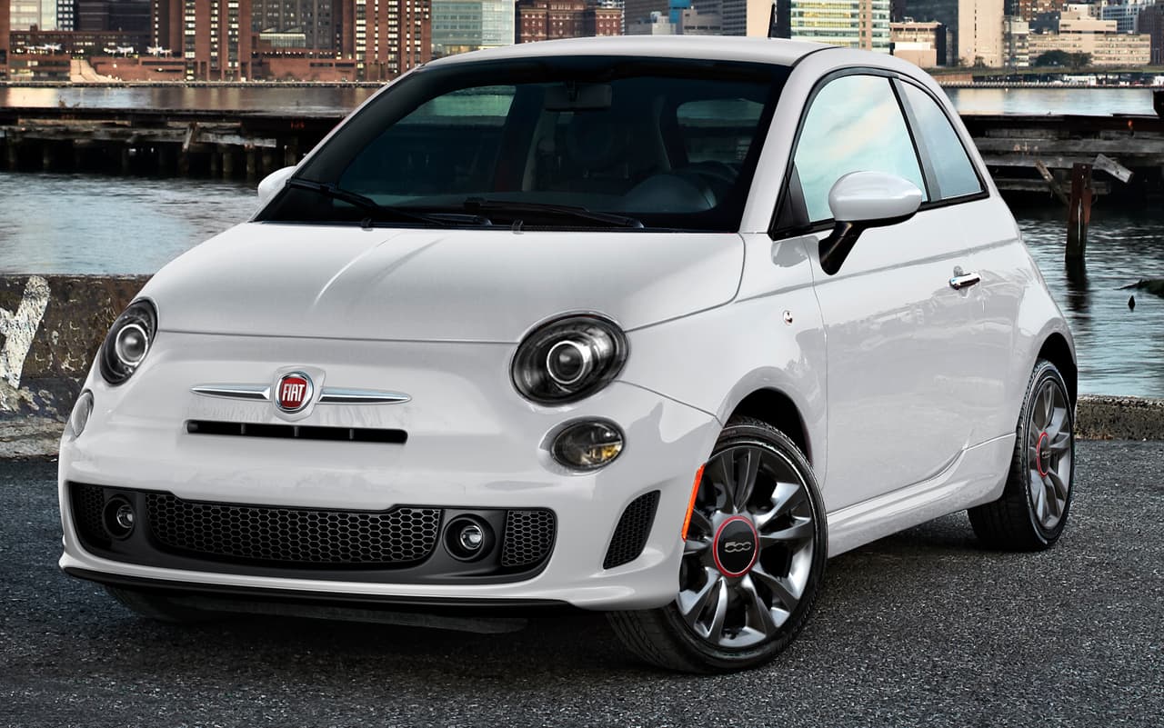 <b>Fiat 500</b>
<br>
<br>
<table>
<tbody>
<tr>
<td>MSRP</td>
<td>$16,245</td>
</tr>
<tr>
<td>5%</td>
<td>812.25</td>
</tr>
<tr>
<td>Total</td>
<td>$17,057</td>
</tr>
</tbody>
</table>
