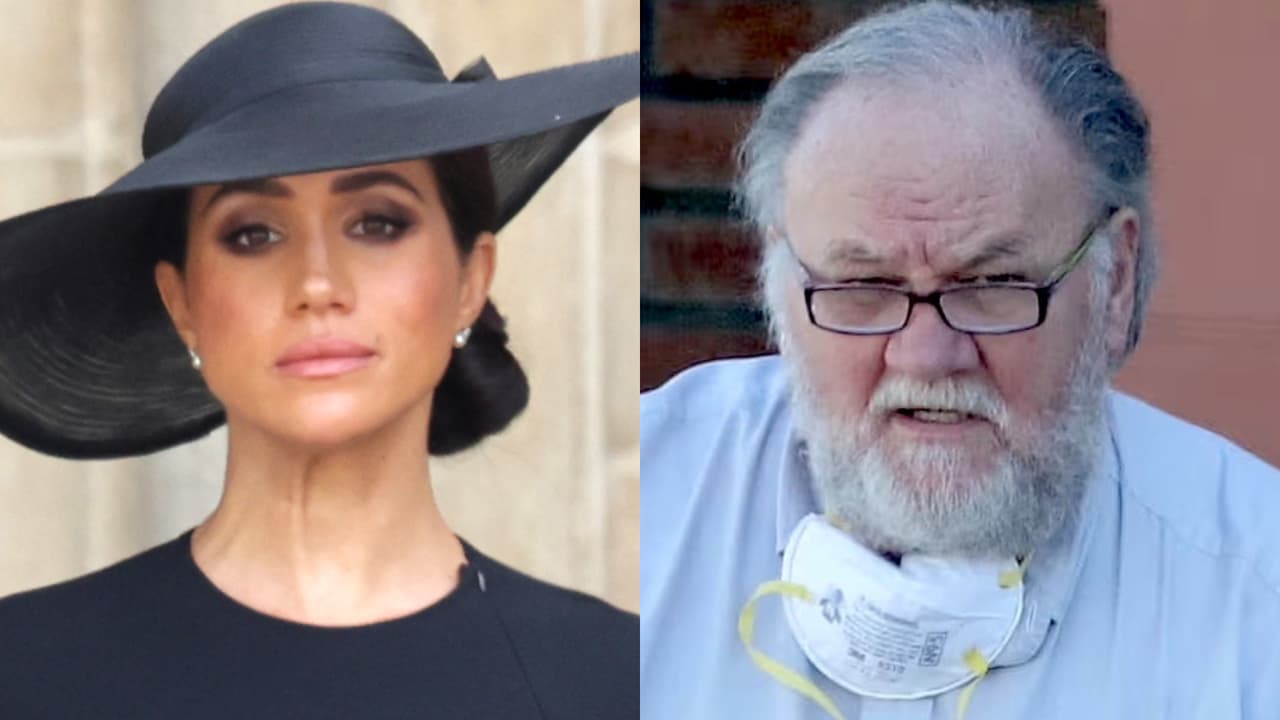Papá de Meghan Markle revela romance con su enfermera 35 años menor que él tras sufrir amputación