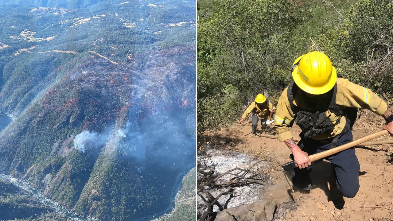 Incendio en Rices ha dejado 14 bomberos lesionados; se ha contenido el 24%