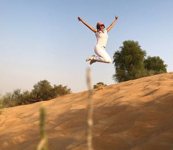 Lili ha disfrutado como nunca este viaje familiar con sus hijos y su hermano Juan.