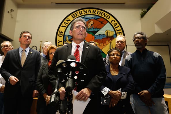 Imágenes del tiroteo que dejó 14 fallecidos y 21 heridos en el sur de California.