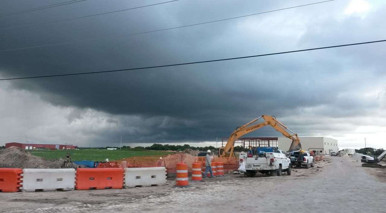 La audiencia compartió fotos de la zona tras el paso de la tormenta Bill.