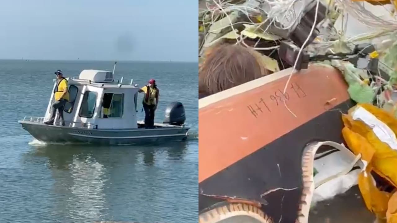 Agencia federal abre investigación de accidente aéreo en Galveston: así buscarán las causas