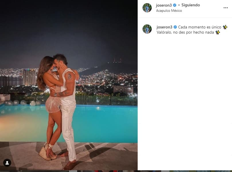 “
<b>Soy reservado, pero cuando uno está enamorado, entregado</b>, porque se sale, lo queremos gritar y ese es el caso. Estoy muy contento, muy agradecido y 
<a>estamos felices</a>…” dijo Ron sobre su noviazgo.