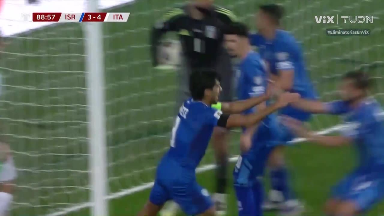 ¡Israel lo empata en el final! Jugada de pizarrón vs. Italia para el 4-4