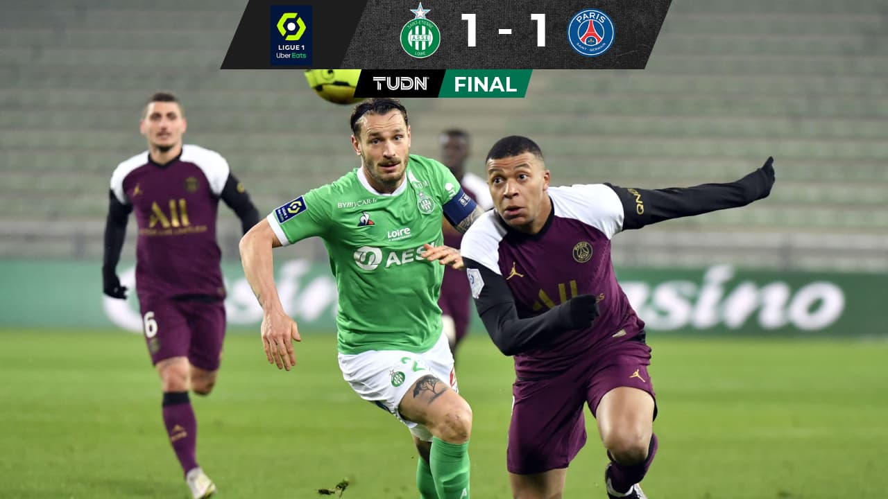 ¡Debut agridulce! Ya con Pochettino, PSG empata ante el Saint-Étienne
