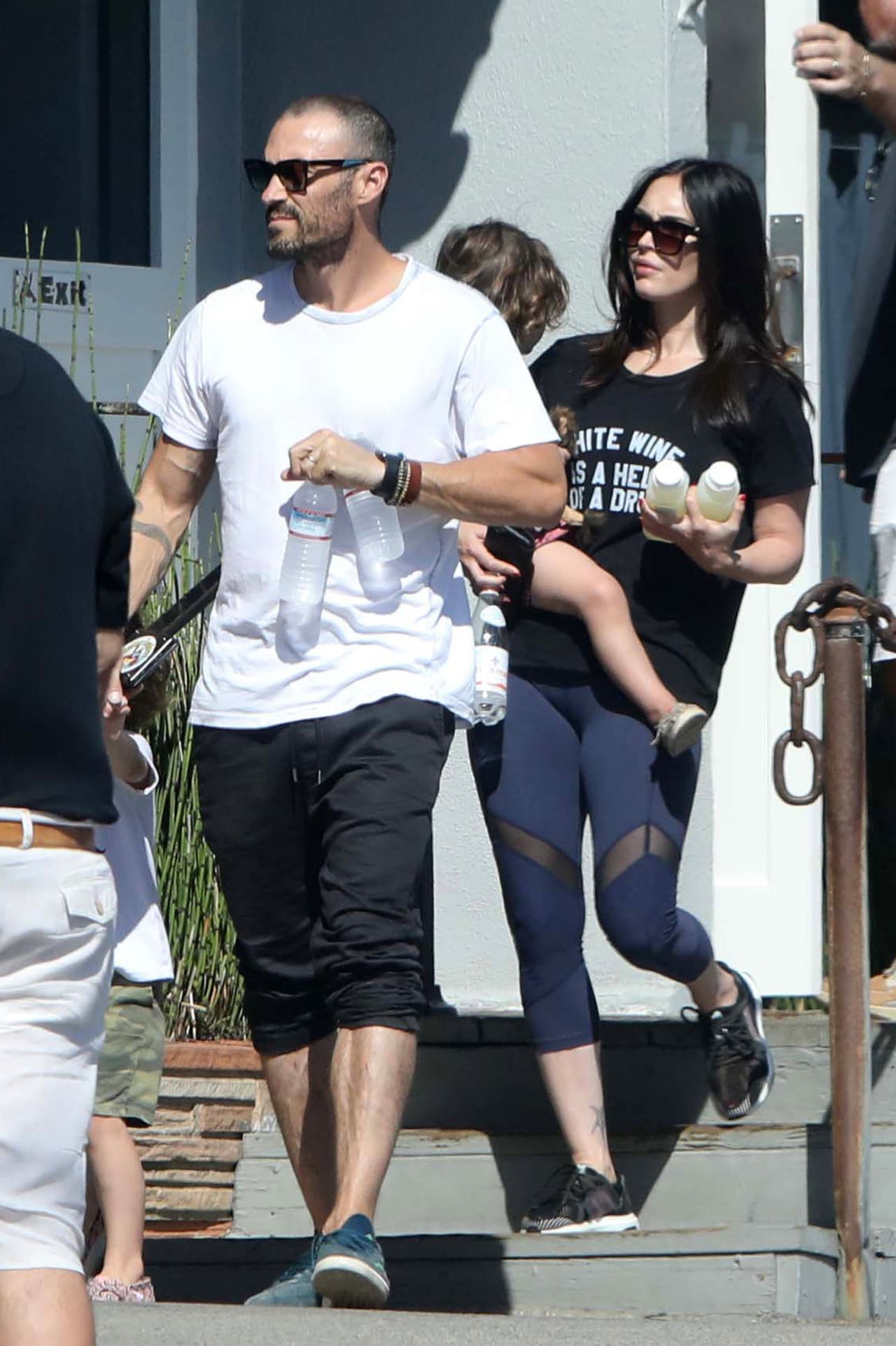 Al parecer la parejita limó sus asperezas y de esa reconciliación vino su tercer retoño.