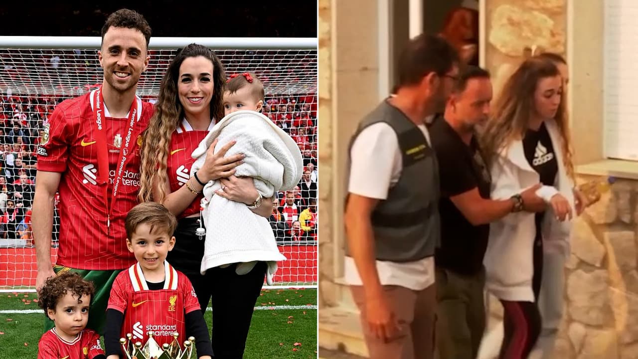 Viuda y madre de Diogo Jota devastadas tras mortal accidente: desgarradoras imágenes