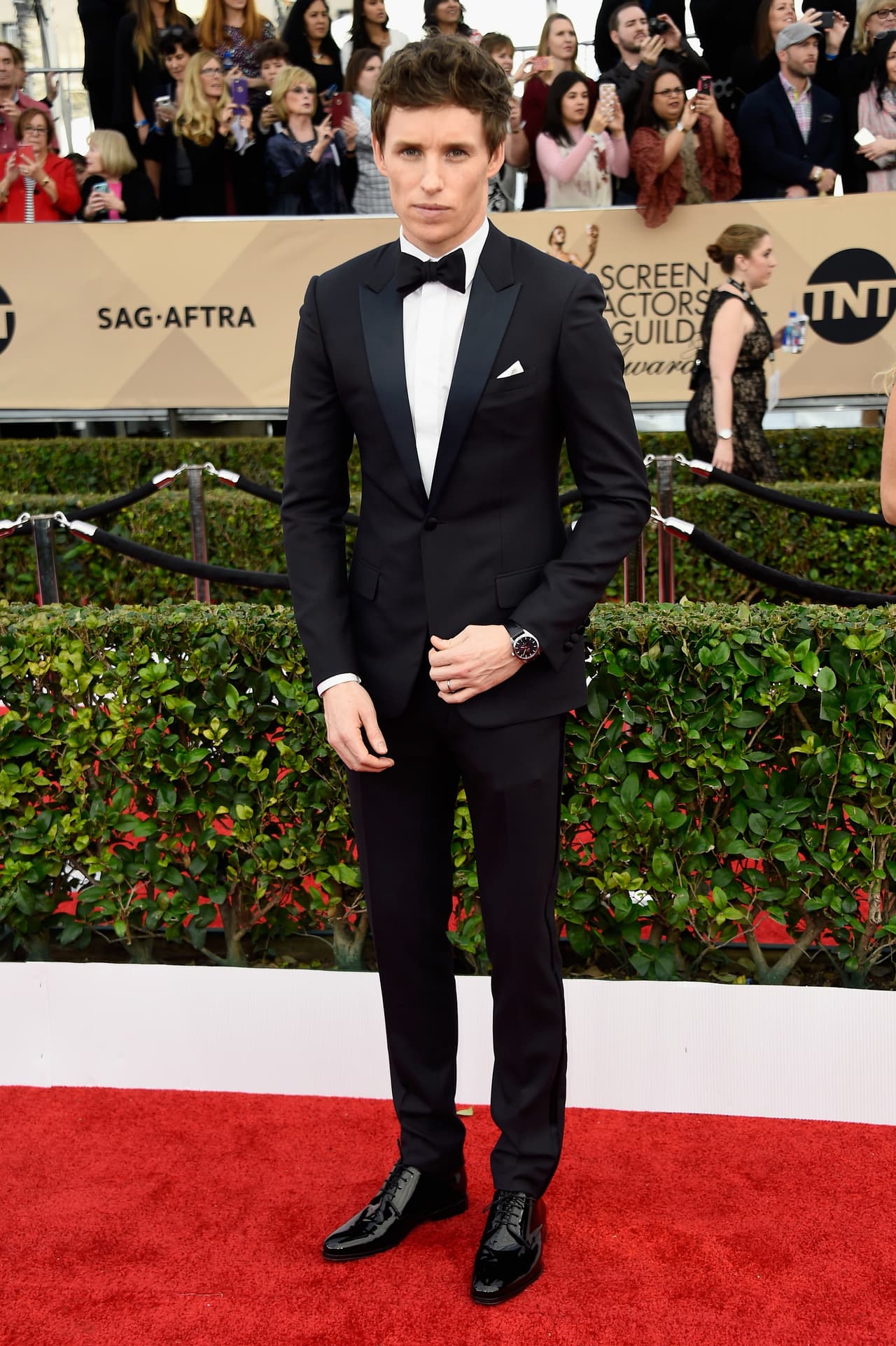 Eddie Redmayne, ganador el año pasado y nominado una vez más este 2016.