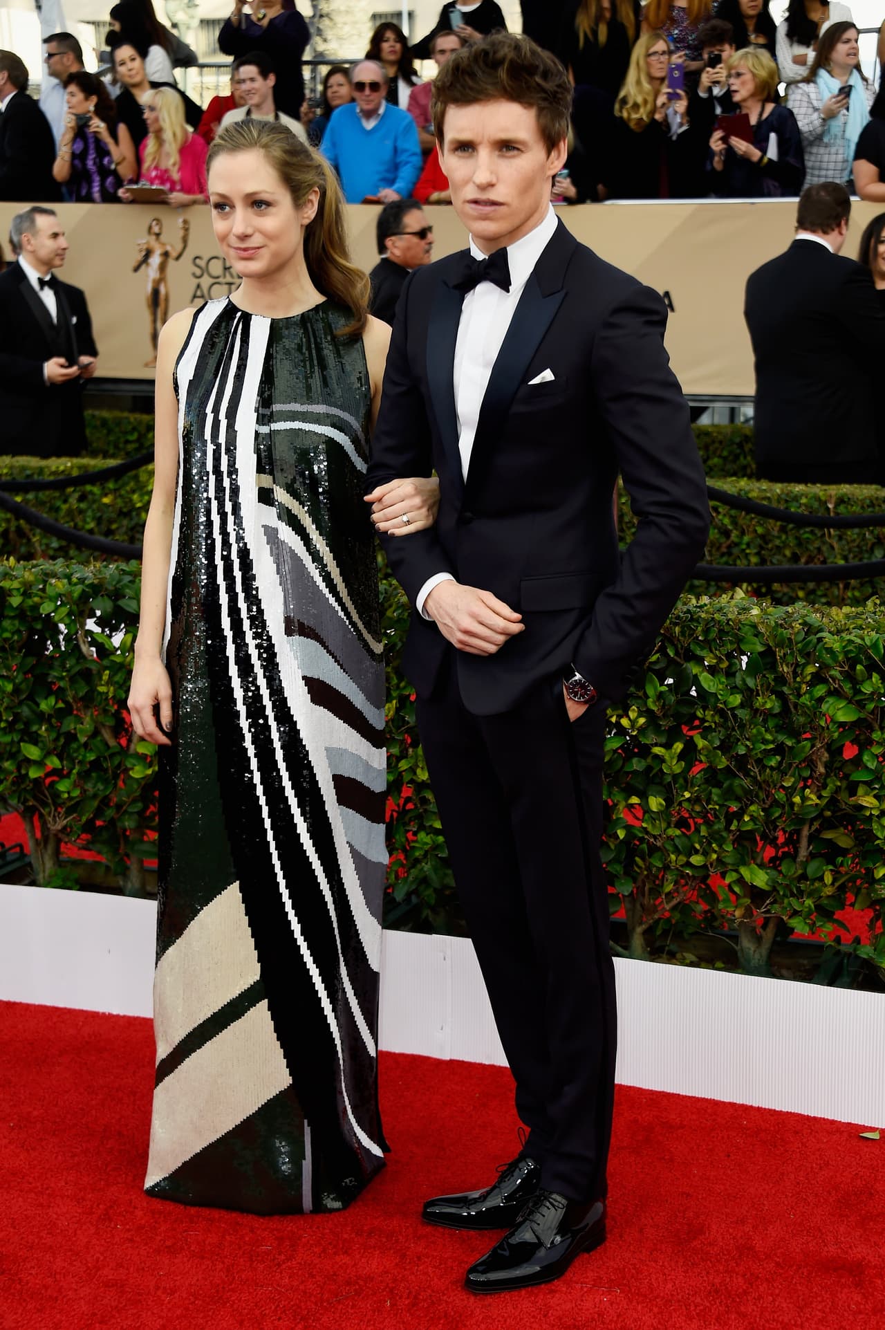 Eddie Redmayne y su esposa, Hannah Bagshawe