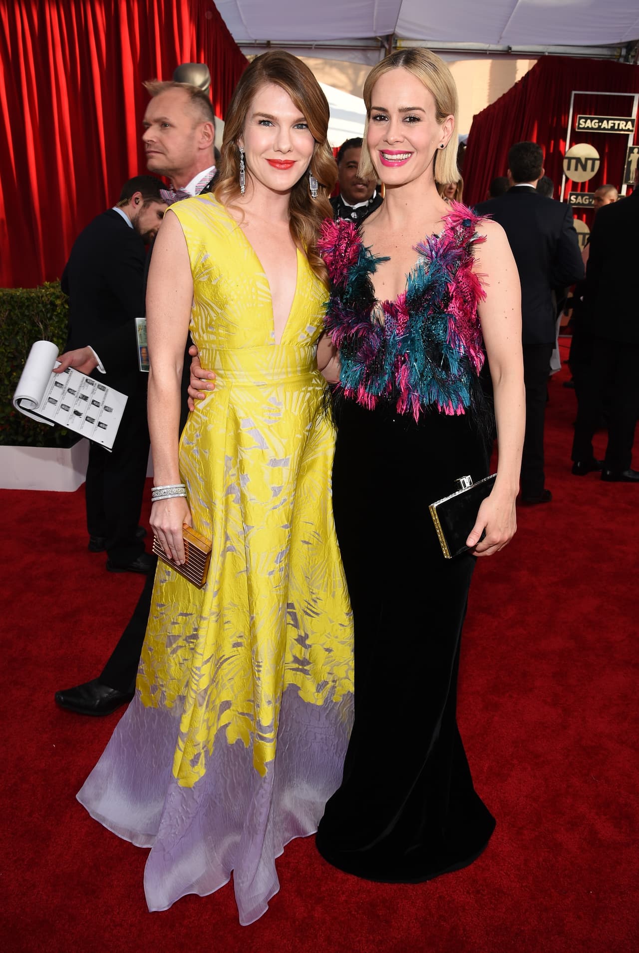 Lily Rabe y Sarah Paulson