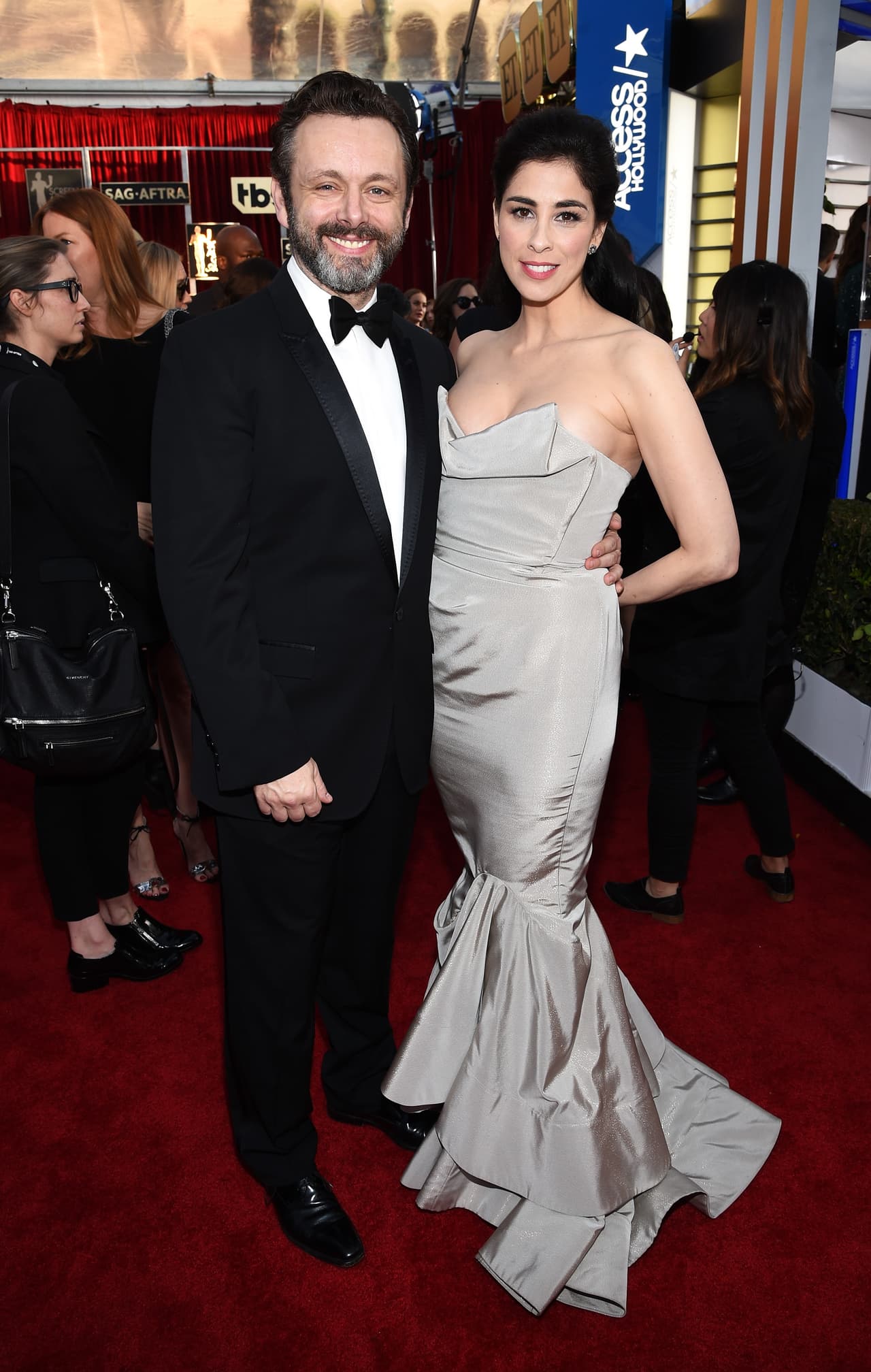 Michael Sheen y Sarah Silverman