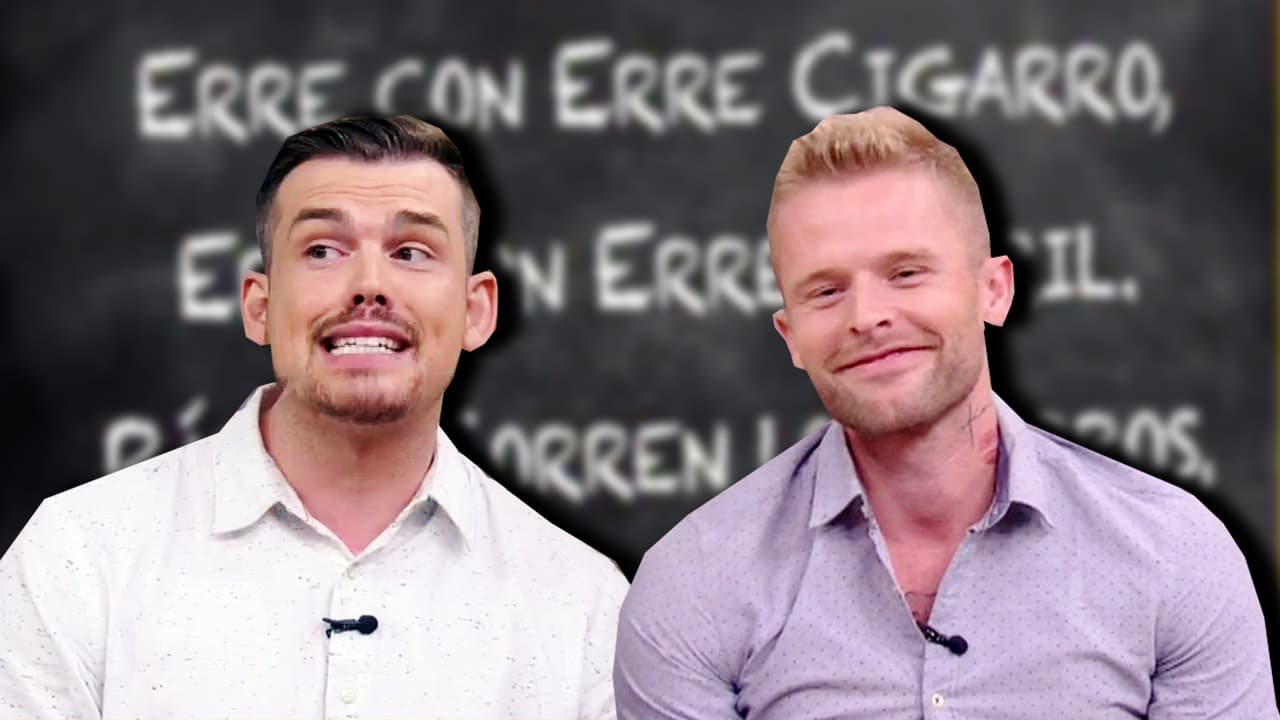 Estos 'gringos' hablan español bastante bien, ¿pero qué tan buenos son para decir trabalenguas?