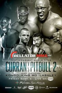Pat Curran defenderá el título pluma de Bellator ante Patricio Pitbull
