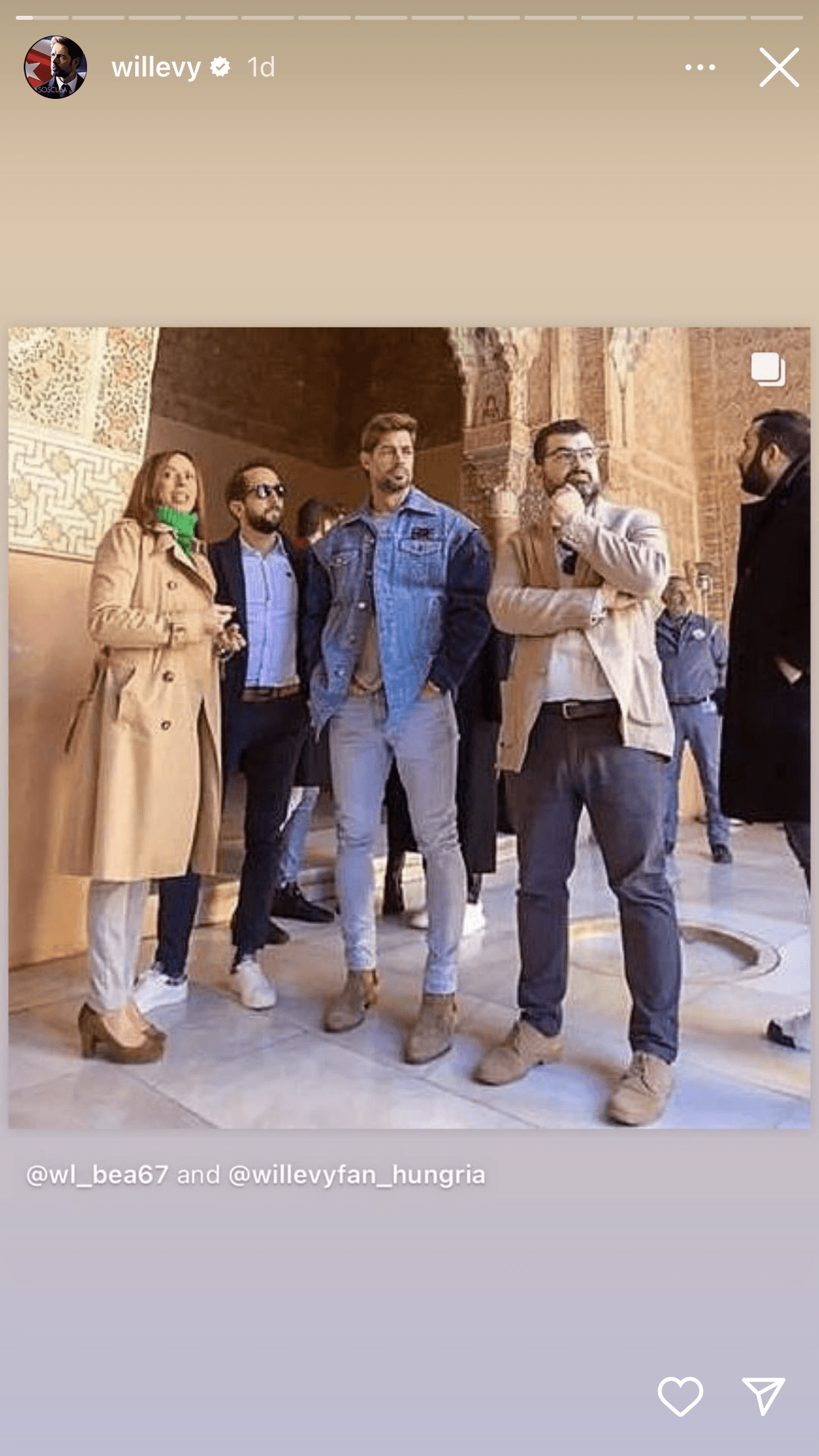 Los actores se conocieron en 2002 cuando coincidieron en el reality show 'Protagonistas de novela'. 
<br>