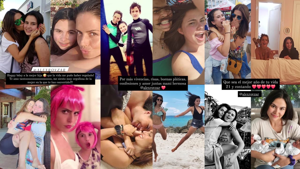 Claudia Álvarez celebra con emotivas fotos el cumpleaños de su hijastra