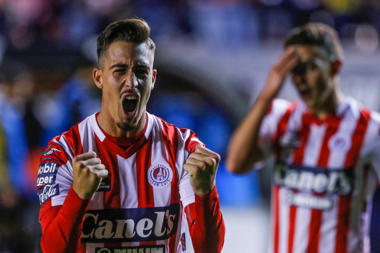 Así se vivieron los festejos del Atlético San Luis en el Estadio Alfonso Lastras luego de triunfar 4-2 en el juego de Vuelta en la Final del Ascenso MX ante Dorados.
