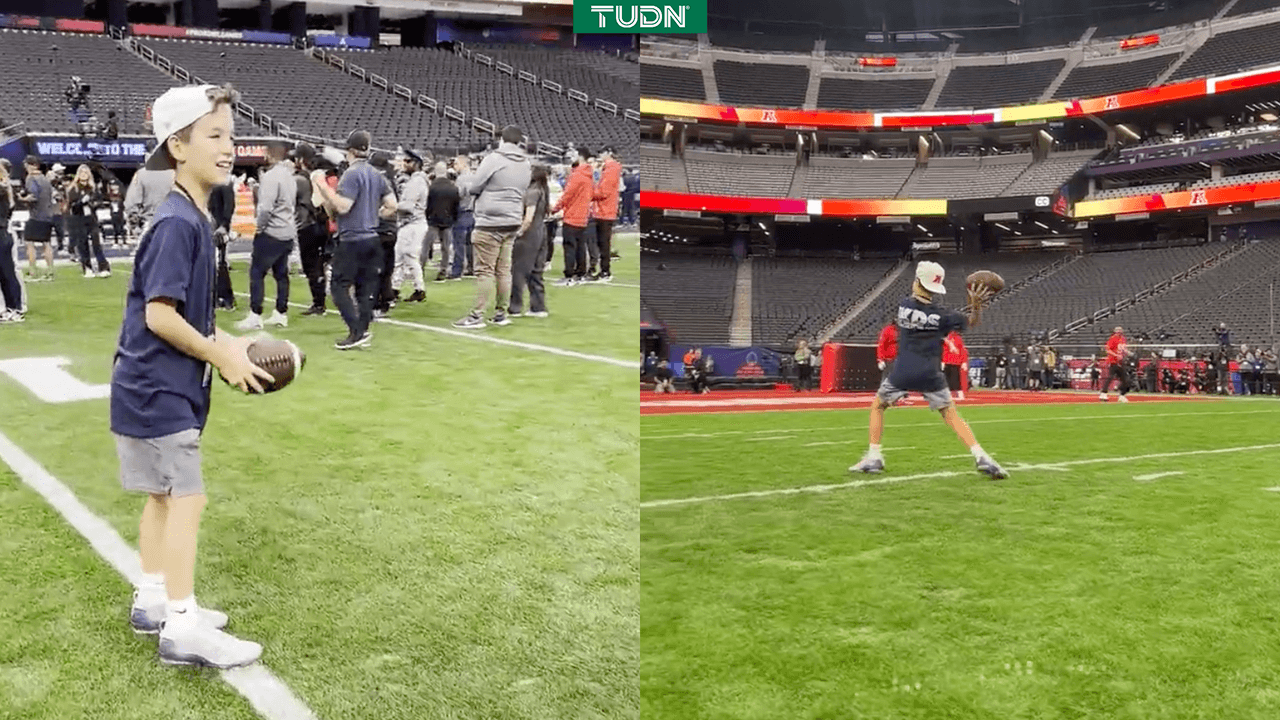 Hijo de Peyton Manning presume brazo de cara al Pro Bowl