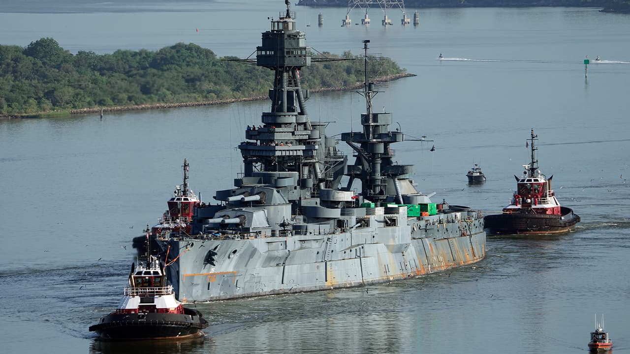 El Battleship Texas tendrá una importante inversión para su reparación de $35 millones. Fue cerrado al público en 2019 para prepararse.