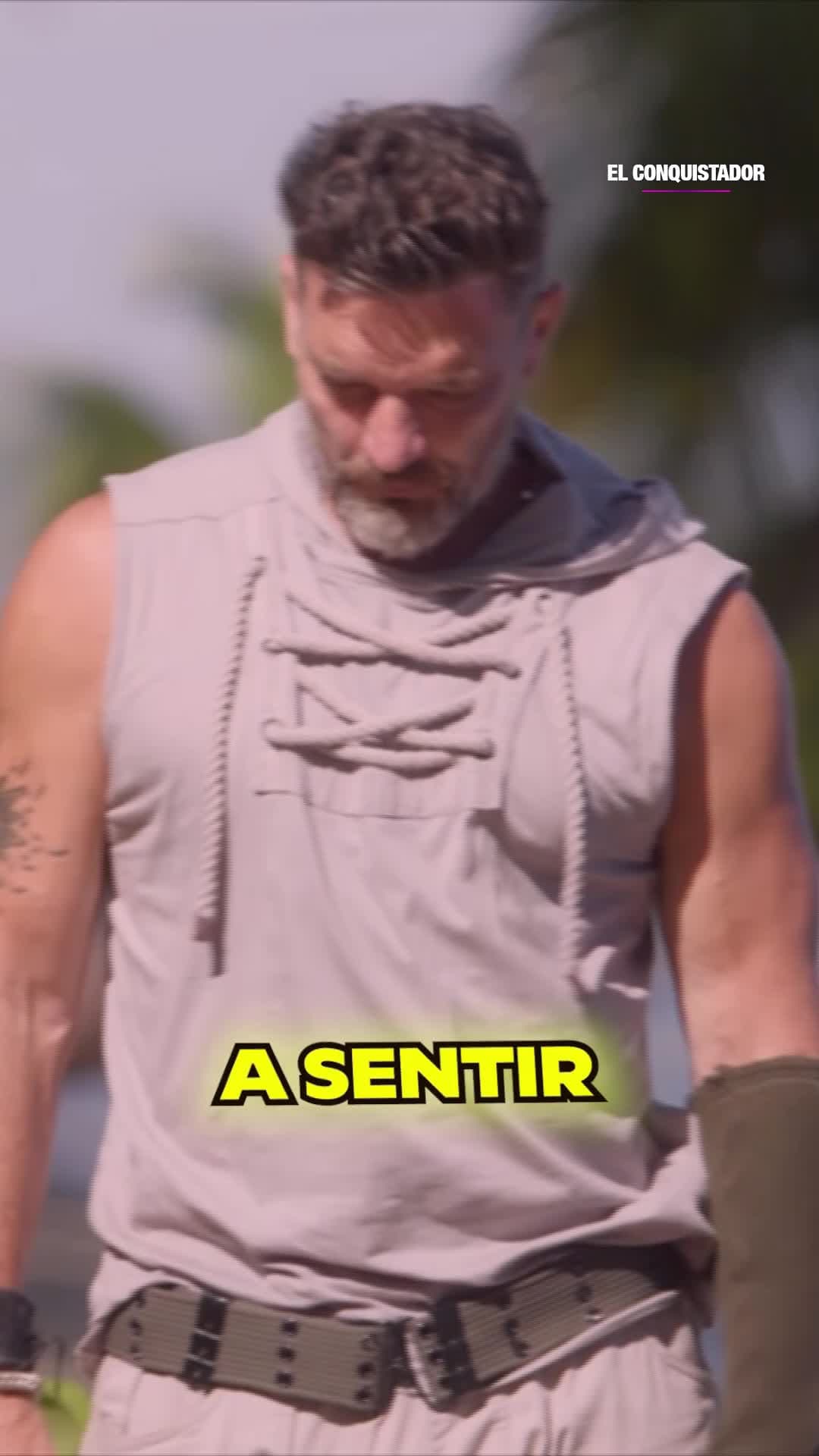 Asaf sentiría mucha IMPOTENCIA de no llegar a la gran final de #ElConquistador