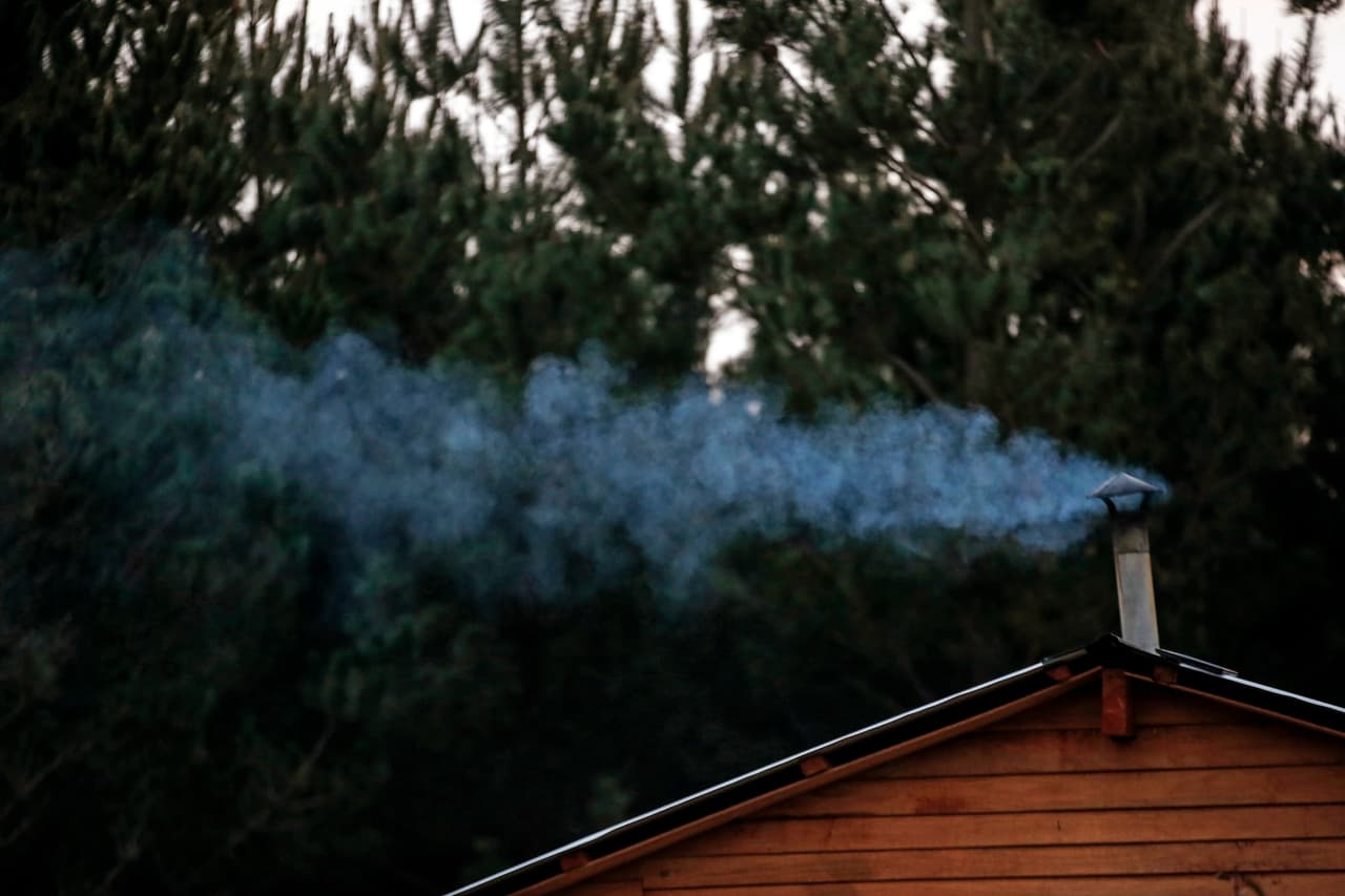 <b>Si tienes una chimenea de leña, asegúrate de limpiarla</b> periódicamente y de hacer que la 
<b>chimenea sea inspeccionada.</b> Nunca quemes cedro en una chimenea; se calienta demasiado y puede provocar un retroceso de las brasas en su hogar. Quema solo maderas duras como el roble.