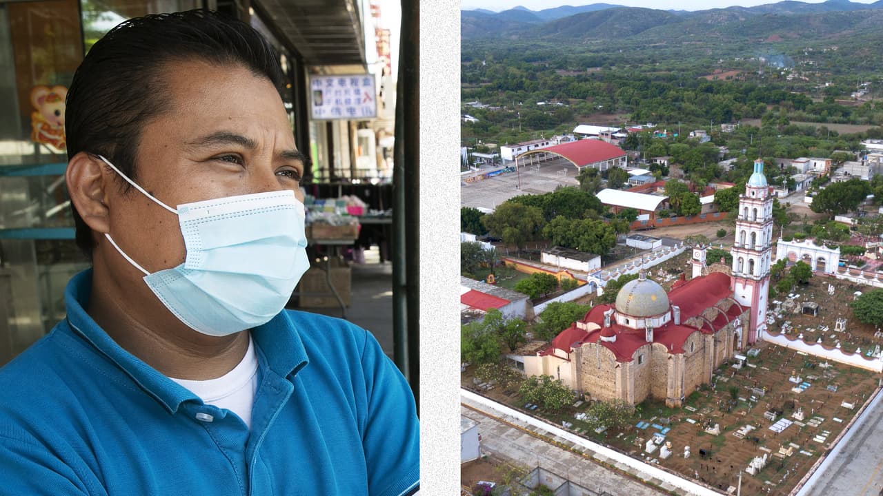 Fotografías interactivas del pueblo mexicano que se detuvo cuando el coronavirus afectó a Nueva York