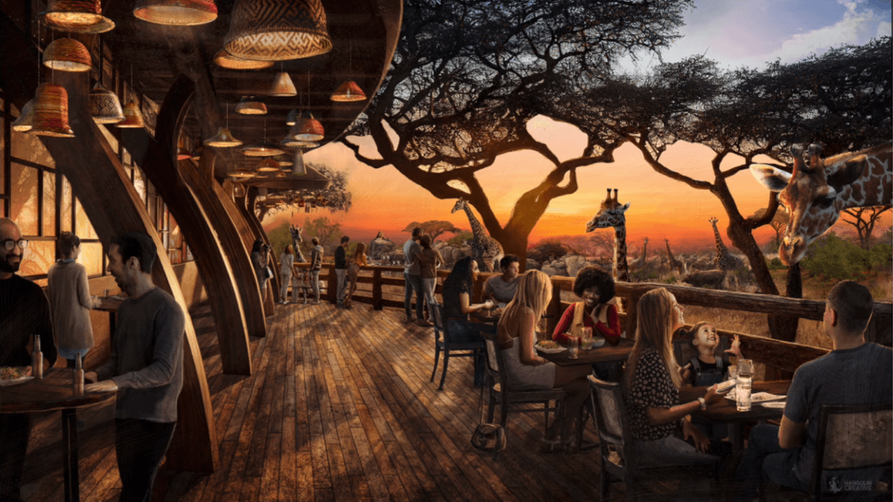 De acuerdo con los desarrolladores las imágenes representan una instalación expansiva pero inmersiva para todos los visitantes.