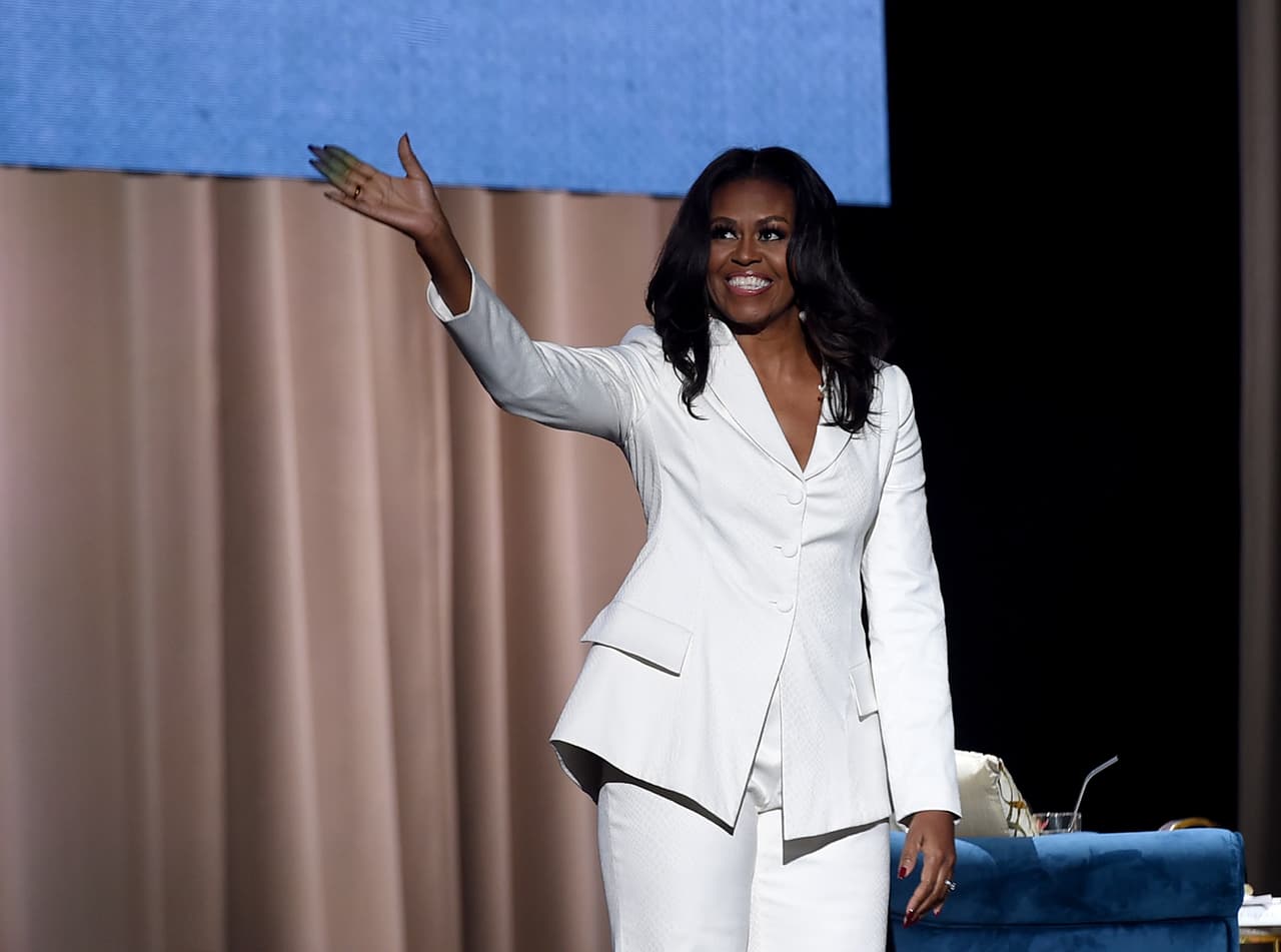 Otra de las ausentes fue Michelle Obama. La ex primera dama de EEUU fue incluida en la categoría de Íconos.