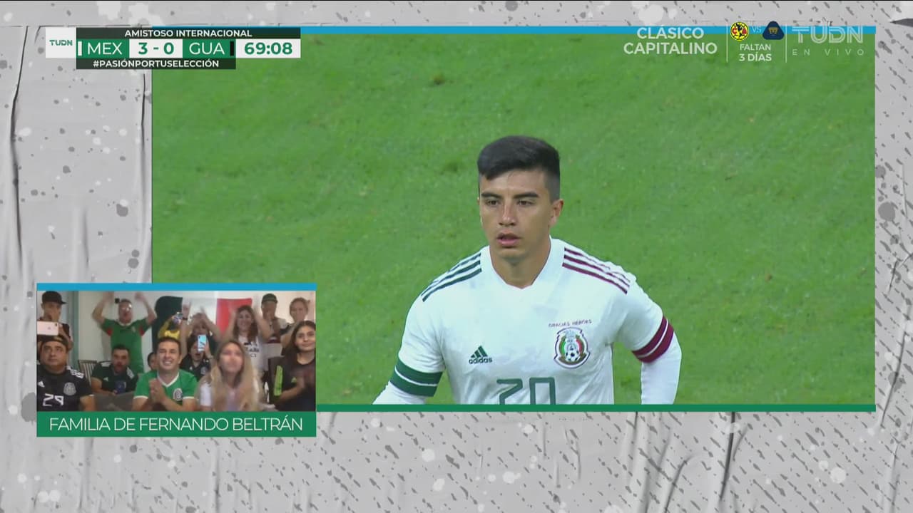 Debutan Fernando Beltrán y Gilberto Sepúlveda con el Tri