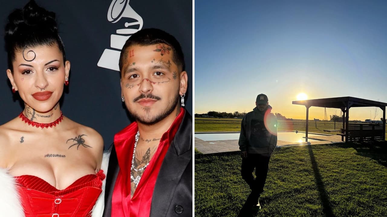 Nodal habla por primera vez de cómo es su vida en Argentina con Cazzu tras dejar México 