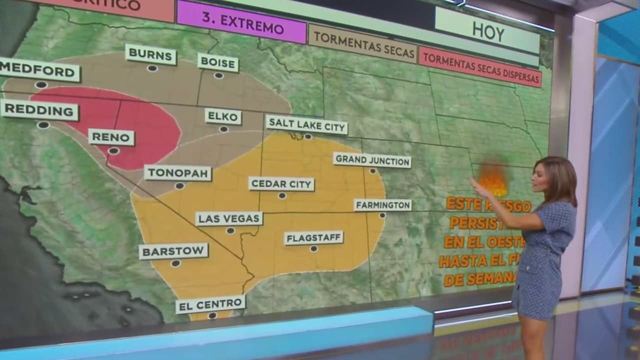 Clima hoy en EEUU, viernes 19 de junio 2026: Ola de calor extremo y lluvias impactan simultáneamente el sur