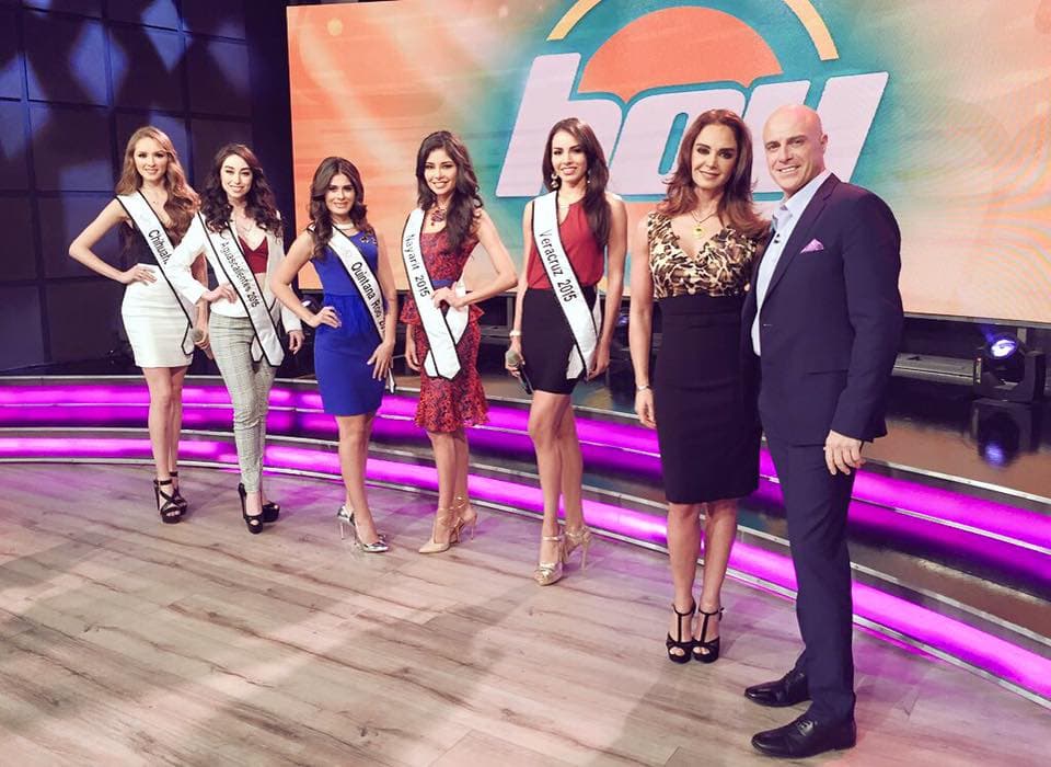 Las concursantes de Nuestra Belleza México estuvieron en el programa.