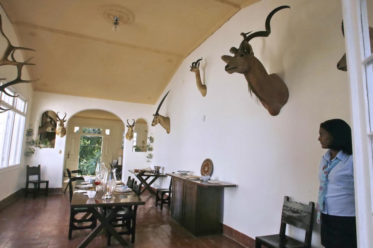 Esta finca fue el hogar del escritor estadounidense, Ernest Hemingway, desde 1939 hasta 1060.