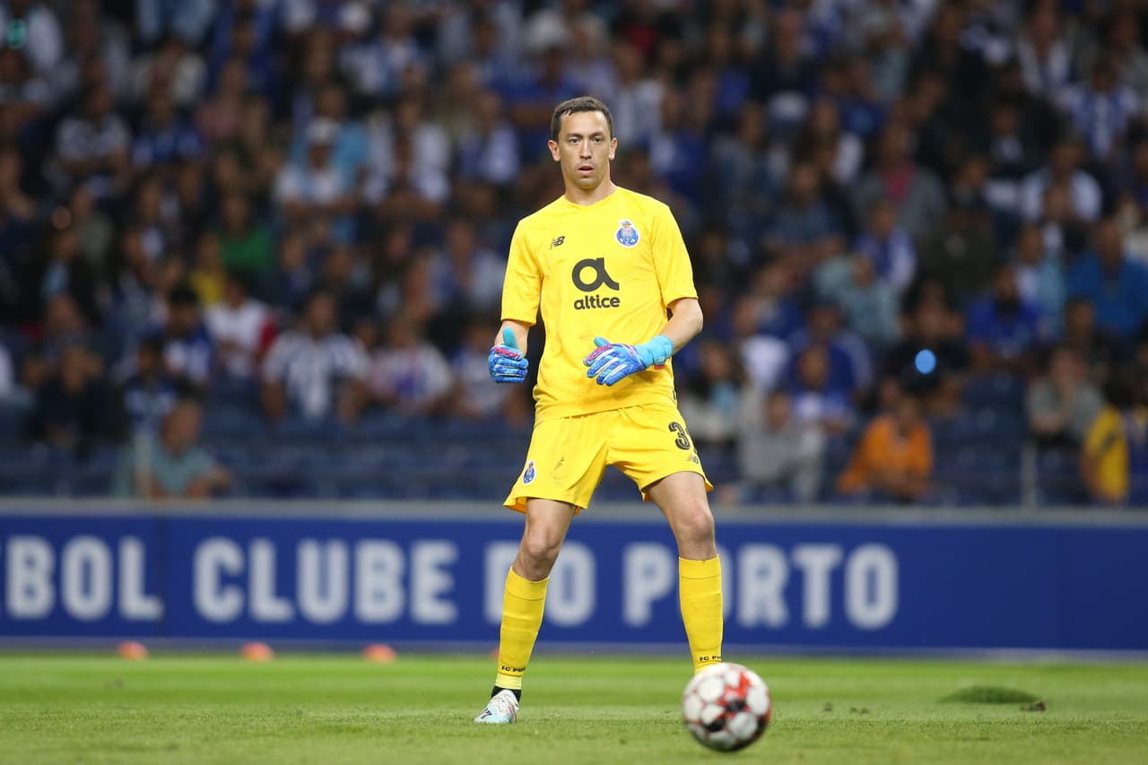 Agustín Marchesín, el mejor portero de agosto en Portugal