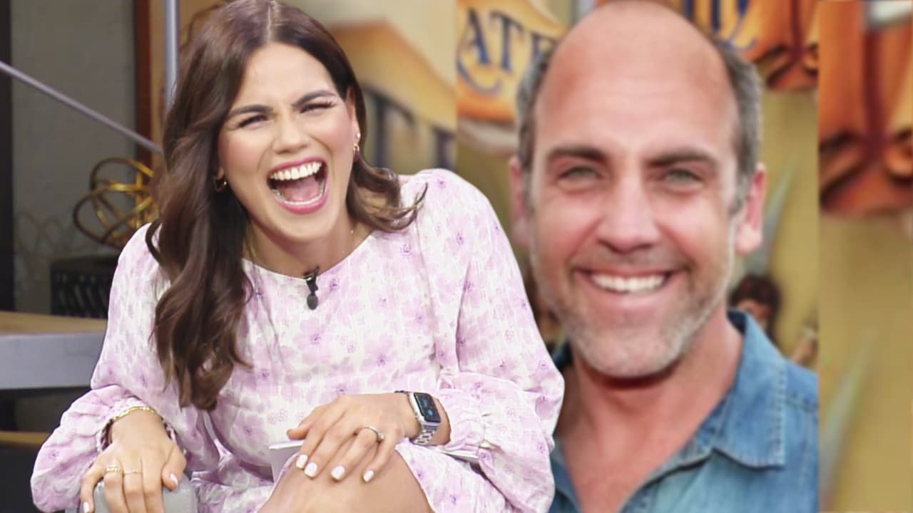 "Me van a traumar", dice Karina Banda al ver una foto de Carlos Ponce calvo