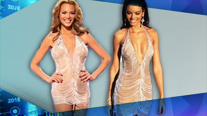 A Sofía Vergara no es la única que le gusta repetir vestidos: Zuleyka Rivera hizo lo mismo en 2013