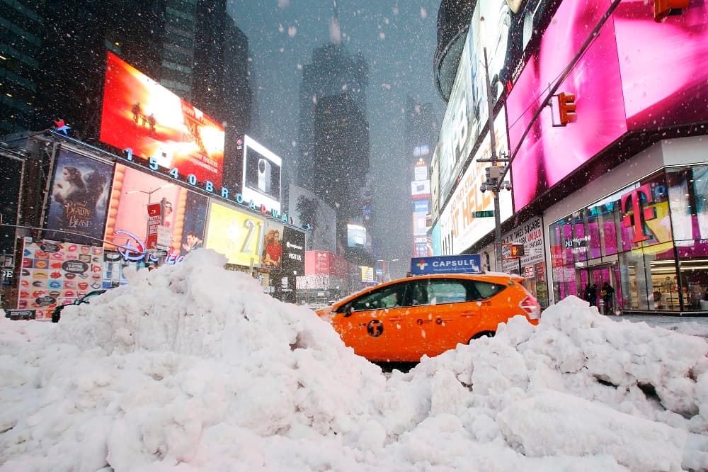 Fuerte tormenta invernal afecta a 50 millones de personas en la Costa Este