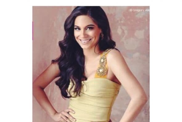 Pero ella sabe muy bien cómo combinarlo con la elegancia.