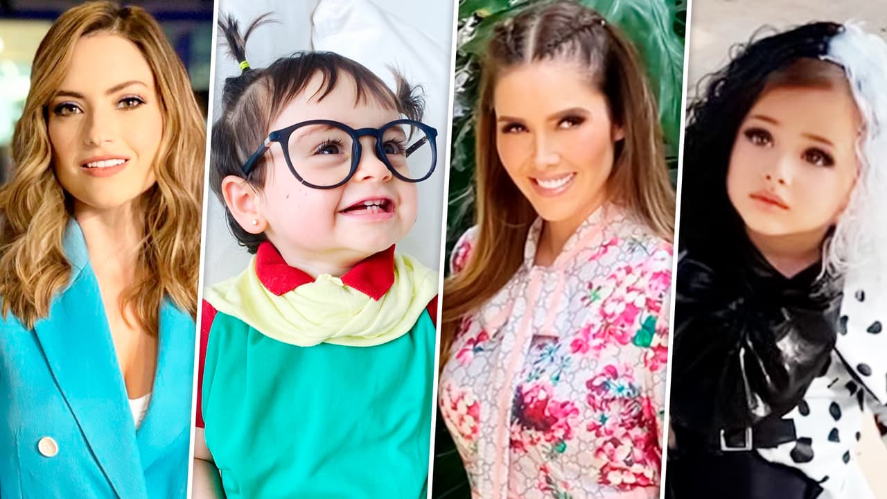 Con Megan de 'Chilindrina' y Bella de ‘Cruella’: así celebraron Halloween Michelle Galván, Marlene Favela y más