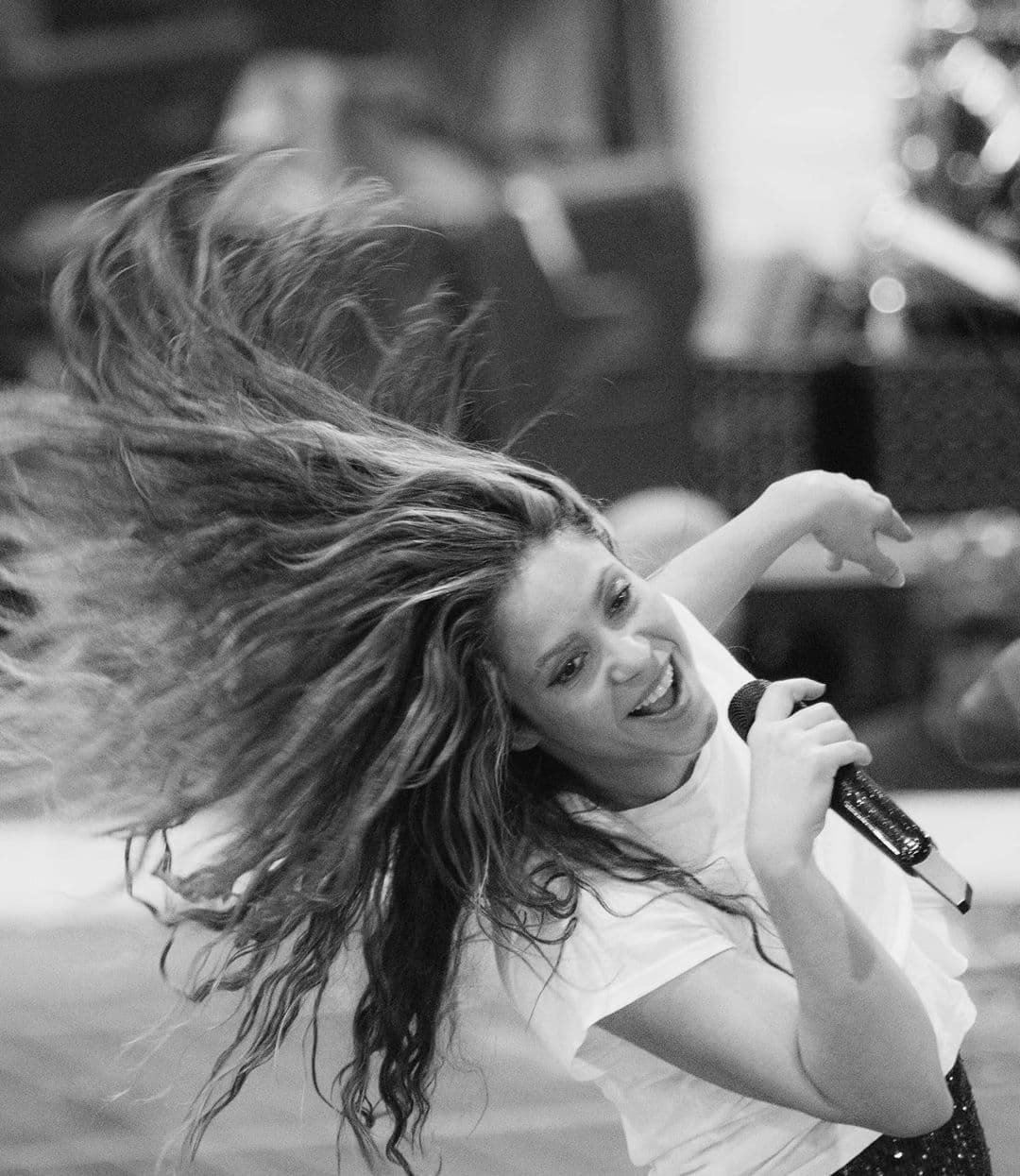 “Es un momento muy importante para homenajear a los latinos y recordar la fuerza que somos en este país y en el mundo”, señaló Shakira.