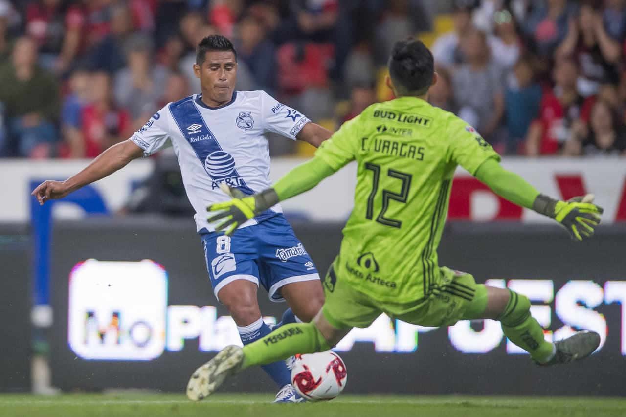 Con solitario gol de Crsitian Menendez , Puebla consigue los tres puntos en su debut en el Clausura 2020.