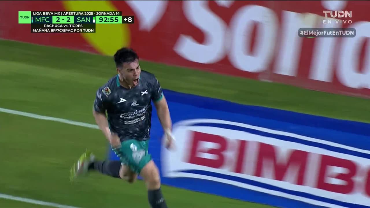 ¡Empate agónico! Facundo Almada iguala con un cabezazo poderoso