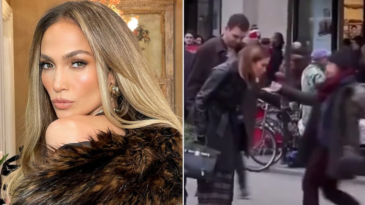 ¿JLo escupe chicle en la mano de su asistente?: la cantante vive polémica tras este video