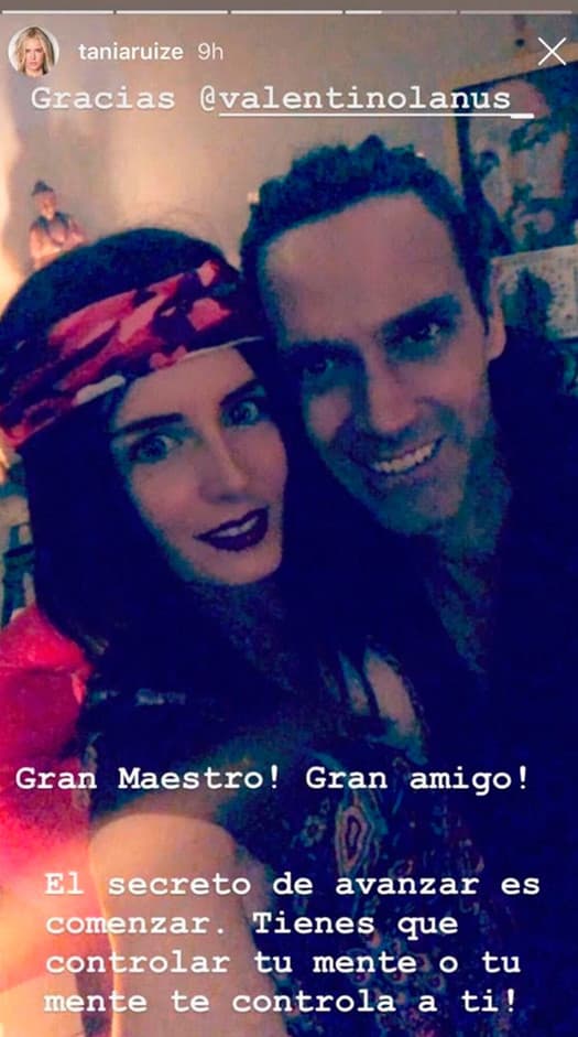 "
<b>Valentino es mi amigo</b> desde que llegué a vivir a México y la foto que tomaron fue desde el 2013. Mira, luego dicen que si su novio, Valentino tiene su familia, tiene su mujer, yo tengo mi pareja, a mí me da risa".